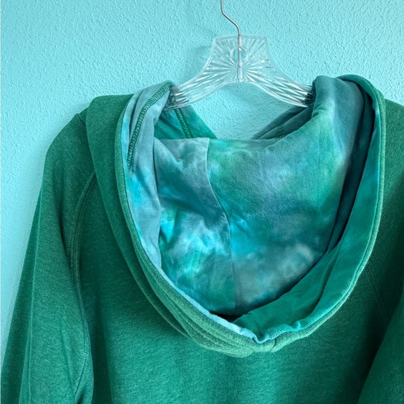 🎾 Ace the Moon The Tennis Zip Up Hoodie, Green - Picture 7 of 7